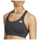 Adidas Γυναικείο μπουστάκι Powerreact Rib Medium Support Bra